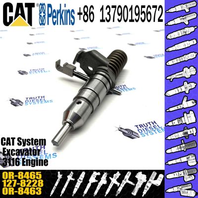 common rail injector 127-8228 1278228 0R-8465 for Caterpillar Engine 3116 3406B
