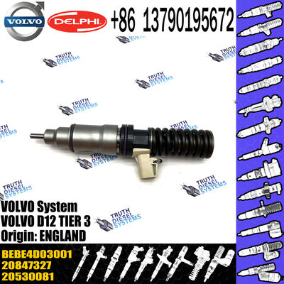 Common Rail Fuel injector 20847327 for Diesel BEBE4D03001 BEBE4D03101 BEBE4D03201 for VOL