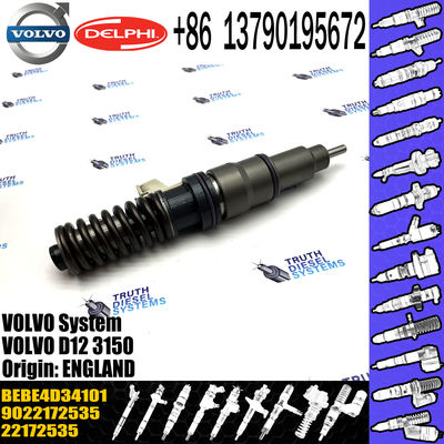 original Diesel Fuel Injector 22172535 BEBE4D34101 9022172535 E3.18 for VOL D12 3150