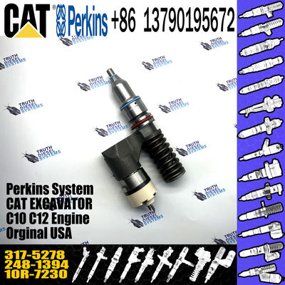 Diesel fuel common rail injector 20R-0055 20R0055 3175278 317-5278 for CAT Excavator 140H E3176C E3196 C10 C12 20R-0055