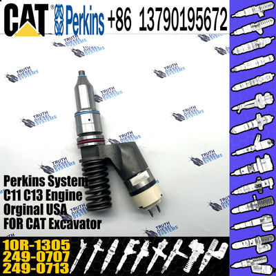 Remanufacture Diesel Fuel Common Rail Injector 2490707 10R1305 249-0707 10R-1305 For CAT Excavator Engine Truck C11