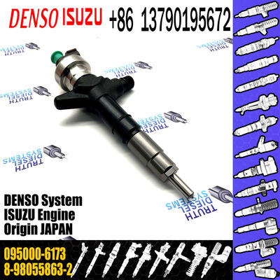 Huida Diesel Engine fuel injector 095000-6172 8-98055863-2 095000-6173 8-98055863-2 Original