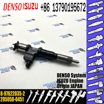 Rail Fuel Injector Assembly 295050-0450 295050-0451 8-97622035-2 8-97622035-0 8-97622035-1 For ISUZU