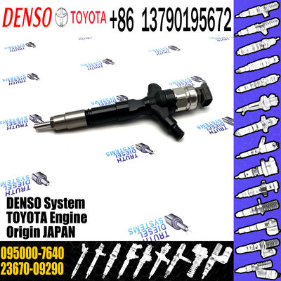 High Quality Common Rail Fuel Injector 095000-7640 for TOYOTA 2AD-FTV 23670-09290