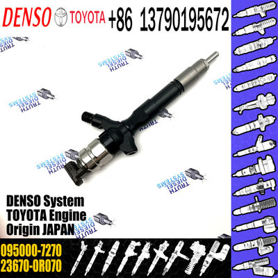 High Quality Common Rail Fuel Injector 095000-7270 For TOYOTA 23670-0R070