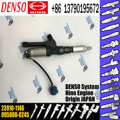 Common Rail Injector petrol fuel injector 095000-0245 or HINO K13C 23910-1145 23910-1146