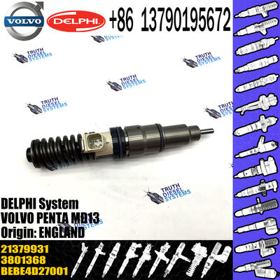 Diesel engine common rail fuel injector 21379931 VOE21379931 BEBE4D27001 for diesel engine MD13