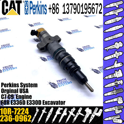 Fuel Injector 236-0962 235-2888 10R-7224 For CAT C9 / C-9 330C E330C FM 330C L Common Rail Injector