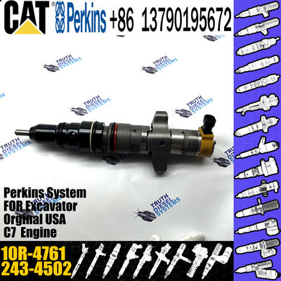 Factory Supply C7 diesel fuel engine injector 243-4502 10R-4761 for cat excavator