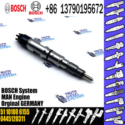Common rail injector 0445120281 0445120311 For MAN 51101006121 51101006141 51101006155 0445120202
