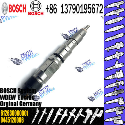 Diesel Common Rail Fuel Injector 0 445 120 086 612630090001 for WEICHAI POWER