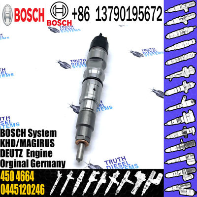common rail injector 0445120252 5263315 for Cummins industrial engines diesel fuel injector 4981126 0445120252