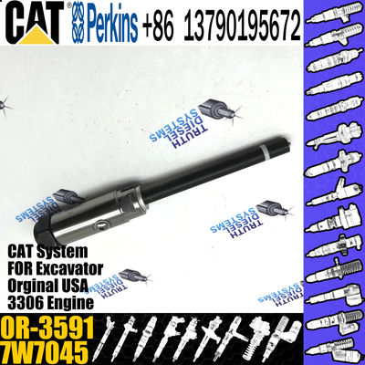 ISO Fuel Injector Nozzle 7W7045 0R-3591 For Engine 3306B 33060973 973C