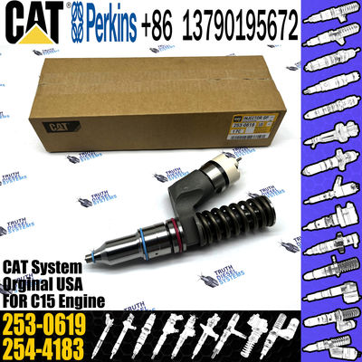 Diesel 3406E Engine Injector 253-0619 10R-7232 239-4908 239-4908 For Caterpillar Common Rail