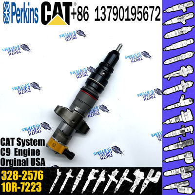 328-2576 Excavator C9 Diesel Engine Fuel Injector 3282576 Common Rail Nozzle