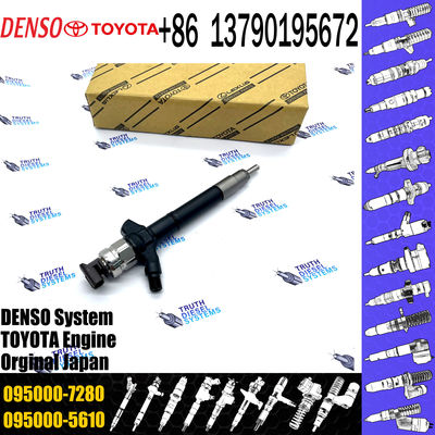 Diesel Common Rail Fuel Injector 095000-7640 095000-7630 095000-7280 095000-7270 For TOYO-TA 23670-0R170 23670-09290
