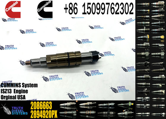 Diesel Engine Common Rail Fuel Injector 2086663 2482244 2488244 4327147 2872056 2872284 4397488