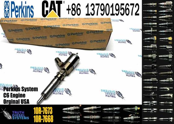 10R-7672 10R-7673 Common Rail Injector for Caterpillar CAT Perkins C6.6 C4.4 Engine
