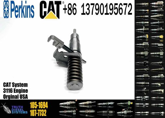 105-1694101-4561 101-8673 102-7038 Fuel Injector for Caterpillar CAT 3114 3116 Engine