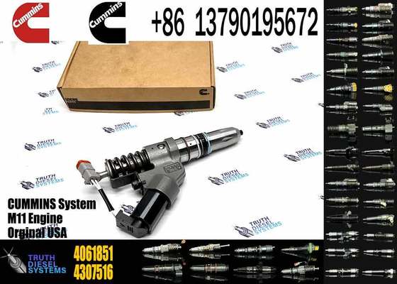 QSM11 ISM11 Diesel Engine Fuel Injector Parts New Condition Replacement 4061851 4026222 3411754 3083849 3411756