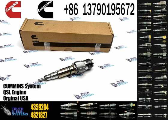 Common Rail Fuel Injector 4359204 4307452 4307045 2872621 2872331 2872068 for CUMMINS Injector for cummins