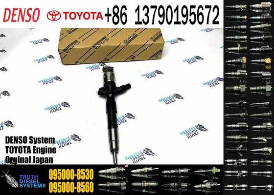 Fuel Injector 23670-39276 23670-30100 23670-0L070 23670-30100 095000-8530 for Toyota Hilux Pick-up 2.5L 2KD-FTV 4WD D4D Euro 3