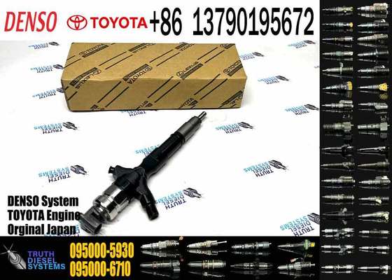 095000-5930 Diesel Engine Injection 23670-09060 Electric Fuel Injector 0950005930 for Denso for Toyota