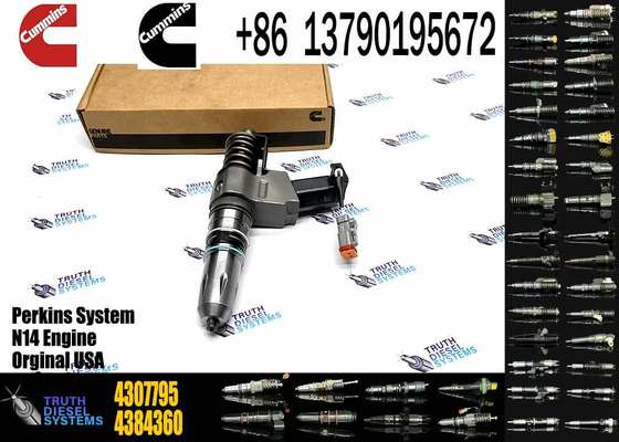 New Stainless Steel Fuel Injector for N14 Diesel Engine (3080931F 3087558F 4307795 6087807)
