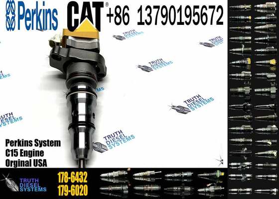 Diesel Fuel Injector for 3216 Excavator 3126E 3126B Common Rail Injector 178-6432 10R-9348 188-1320 10R-9237