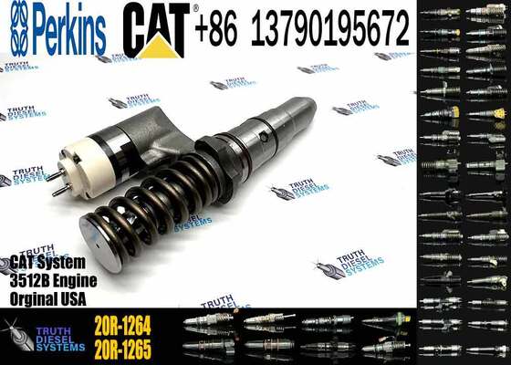 Fuel Injector 392-0200 20R-1264 3920200 20R1264 Compatible with Cater Pillar for CAT 3508 3512 3516 3524 diesel Engine