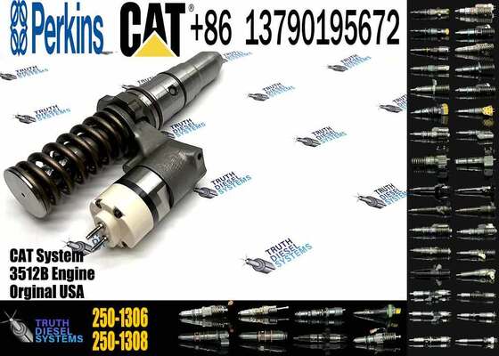 For Cat Diesel Engine 3508 3512B Injection Valves-Fuel Injector Assy 2501306 250-1306