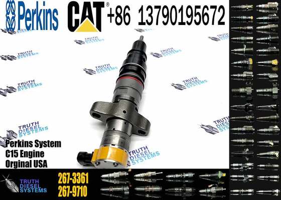 Excavator Parts D6R C7 C9 Engine Fuel Injector 387-9434 387-9433 267-3361