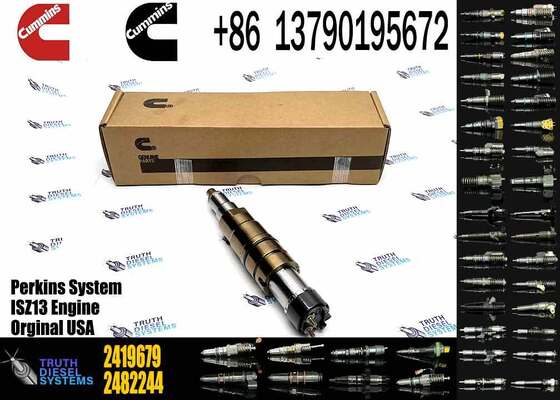 New Construction Machinery Parts Fuel Injector for ISZ13 Diesel for C-UMMINS Diesel Engine Part Numbers 2419679 4905880 2894920PX