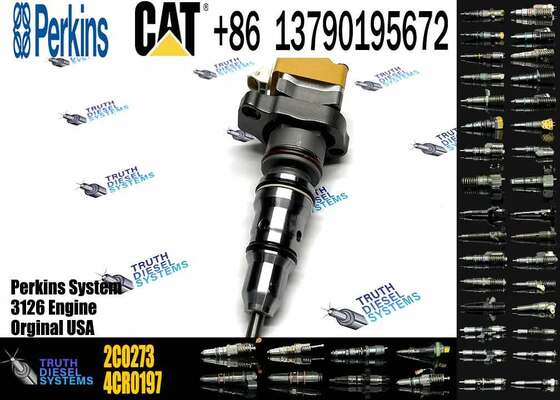 For CAT 3126 Series Excavator Parts Diesel Engine Fuel Injector 2C0273 2c0273