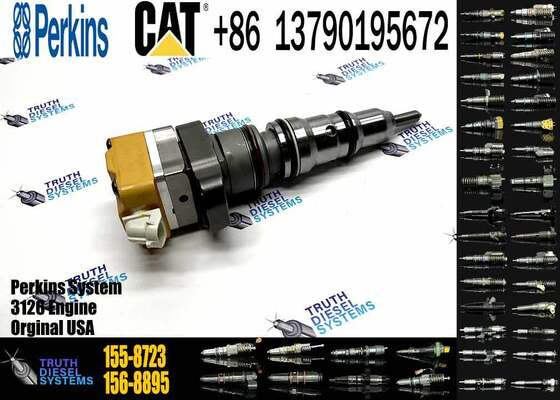 New 3126 Diesel Engine Fuel Injector 222-5972 173-4059 155-1819 155-8723 2C0273 for Excavator Parts Condition New