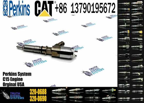 High Pressure Diesel Fuel Common Rial Injector 320-0688 10r-7939 2645A748 for C6.6 Engine Auto Parts Common Rail Injector
