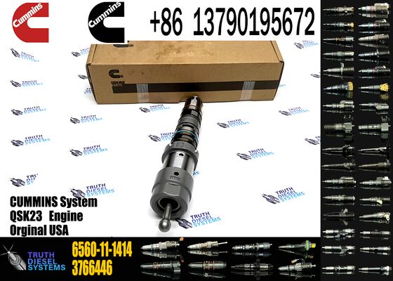 Construction Machinery Engines Parts 4088431 Excavator 6D170 QSK23 QSK60 Diesel Engine Fuel Injector 6560-11-1414