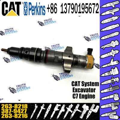 Engine C7 Injcector 3879427 2638218 Fuel Injector 387-9427 263-8218 For Excavator E324d 325d 329d