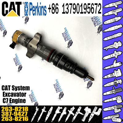 Engine C7 Injcector 3879427 2638218 Fuel Injector 387-9427 263-8218 For Excavator E324d 325d 329d