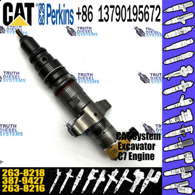 Engine C7 Injcector 3879427 2638218 Fuel Injector 387-9427 263-8218 For Excavator E324d 325d 329d