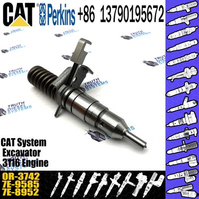 3116 3126 Engine Fuel Injector Nozzle 7E9585 0R-3742 7E-9585 For Caterpillar Excavator 320 L 320-A 320-A L 320-A N 320-A
