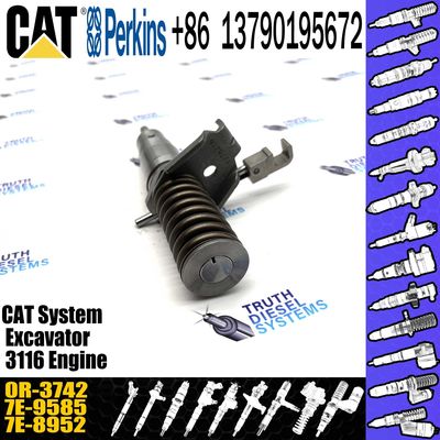 3116 3126 Engine Fuel Injector Nozzle 7E9585 0R-3742 7E-9585 For Caterpillar Excavator 320 L 320-A 320-A L 320-A N 320-A