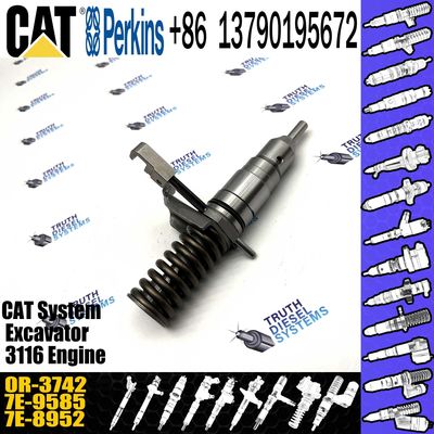 3116 3126 Engine Fuel Injector Nozzle 7E9585 0R-3742 7E-9585 For Caterpillar Excavator 320 L 320-A 320-A L 320-A N 320-A