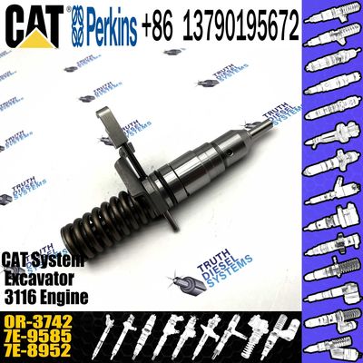3116 3126 Engine Fuel Injector Nozzle 7E9585 0R-3742 7E-9585 For Caterpillar Excavator 320 L 320-A 320-A L 320-A N 320-A