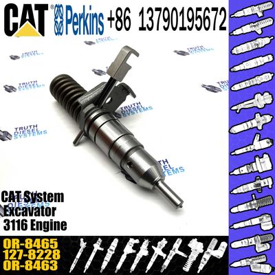 common rail injector 127-8228 1278228 0R-8465 for Caterpillar Engine 3116 3406B