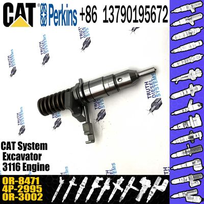 Diesel Fuel Injector Nozzle 4P-2995 0R-8471 For 3114 3116MUI Engine - Industrial 3116
