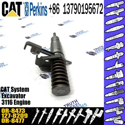 3116 Fuel Injector 127-8213 0R8473 Diesel Engine Parts Injector 0R-8473 for E200B E320B Excavator
