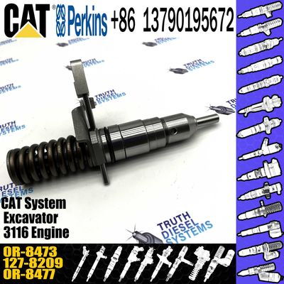 3116 Fuel Injector 127-8213 0R8473 Diesel Engine Parts Injector 0R-8473 for E200B E320B Excavator