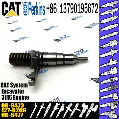 3116 Fuel Injector 127-8213 0R8473 Diesel Engine Parts Injector 0R-8473 for E200B E320B Excavator