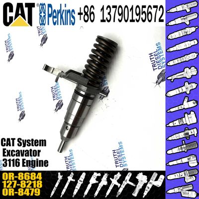 Diesel Fuel Injector 127-8218 1278218 0R-8684 0R8684 for CAT 3116 3126 Engine Excavator